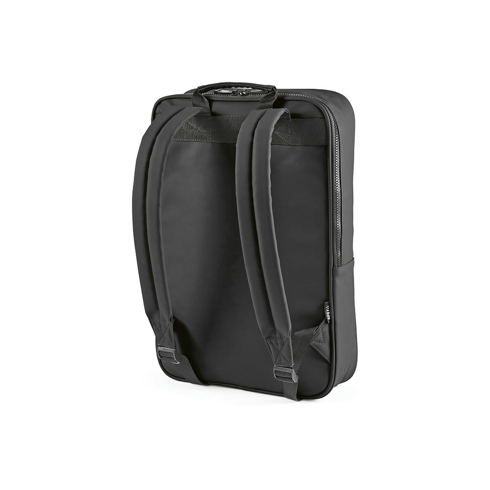 Amsterdam Laptop Rucksack 16L recy. PU  Werbeartikel