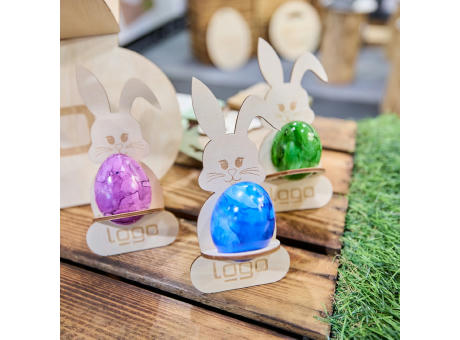 Eierbecher "Easter Buddy" Budget (FSC® zertifiziert) Werbeartikel