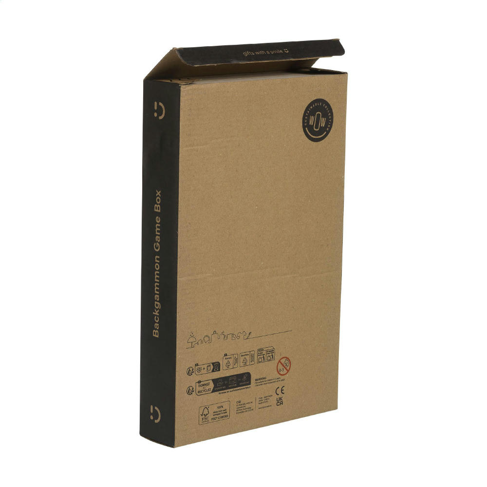 Backgammon Game Box Werbeartikel