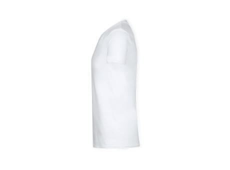 Erwachsene Weiß T-Shirt Iconic V-Neck bedrucken