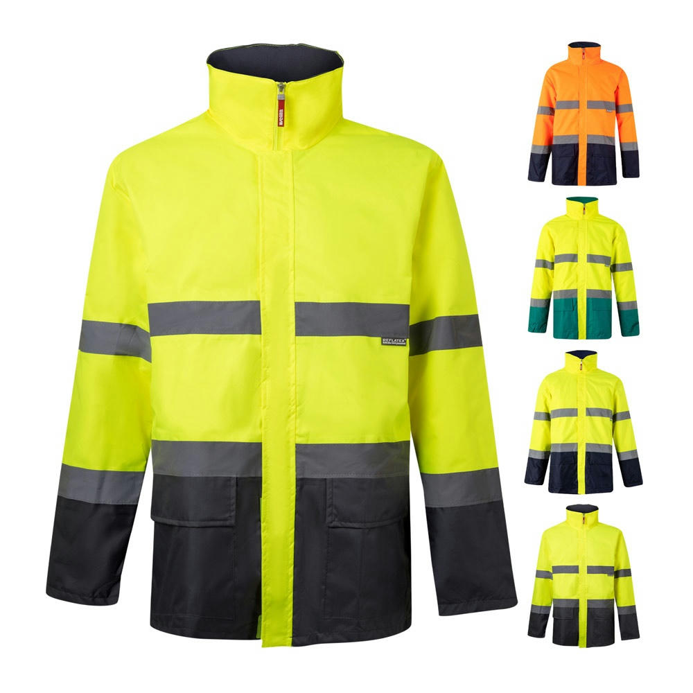 Product image VL THEMIS LARGE. Zweifarbiger Parka (190g/m²), aus Polyester (100%), mit PU-Beschichtung Werbeartikel