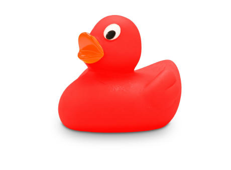 Werbeente Tilda XS Rot, ca. 4 cm Werbeartikel