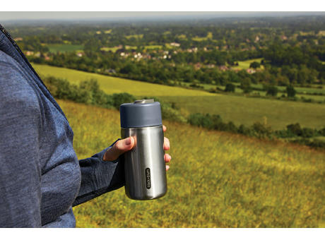 Product image Black+Blum isolierter, auslaufsicherer Becher aus Edelstahl bedrucken