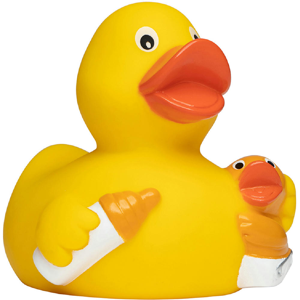 Product image Quietsche-Ente Nuckelflasche Werbeartikel