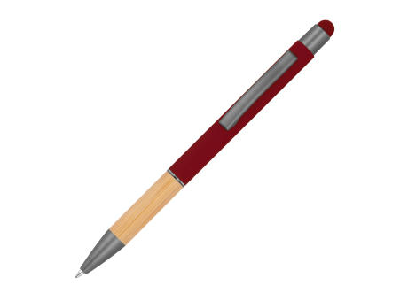 Product image Kugelschreiber mit Griffzone aus Bambus Werbeartikel