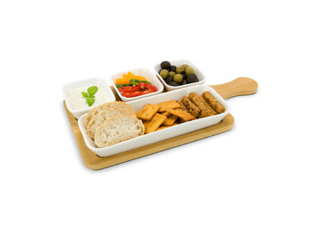 Product image ROMINOX® Servierschalen // Quattro Bamboo Werbeartikel