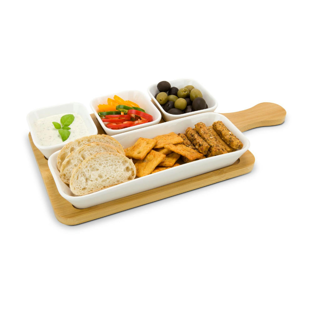 Product image ROMINOX® Servierschalen // Quattro Bamboo Werbeartikel