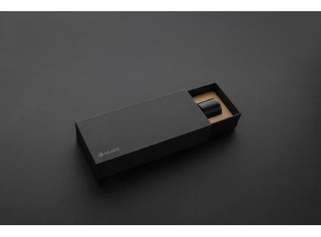 Große Gear X Taschenlampe aus RCS recycelt. Alu mit USB-Akku Werbeartikel