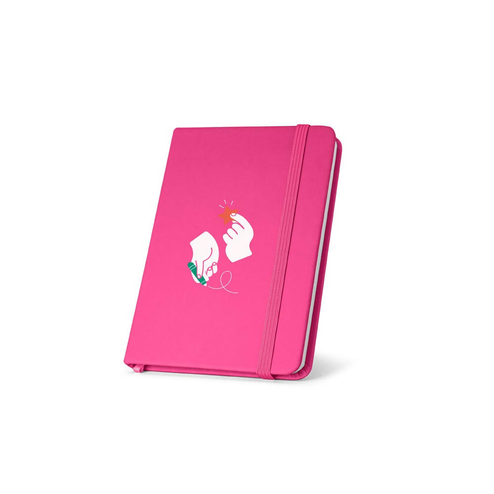 Product image MEYER. Pocket Notizbuch aus PU mit unlinierten Blättern Werbeartikel