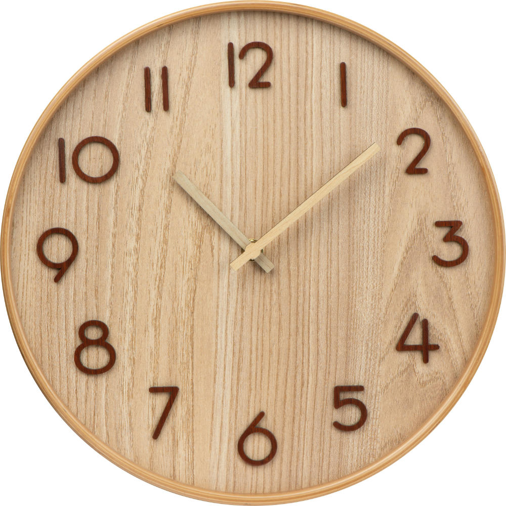 Product image Wanduhr aus Holz Werbeartikel