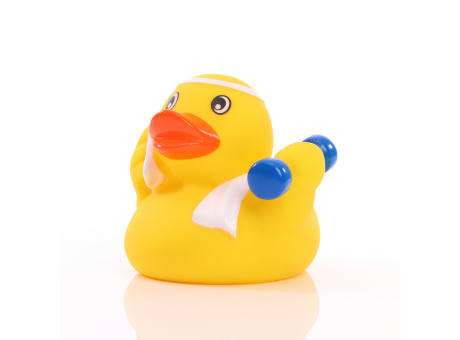 Product image Quietsche-Ente Fitness bedrucken