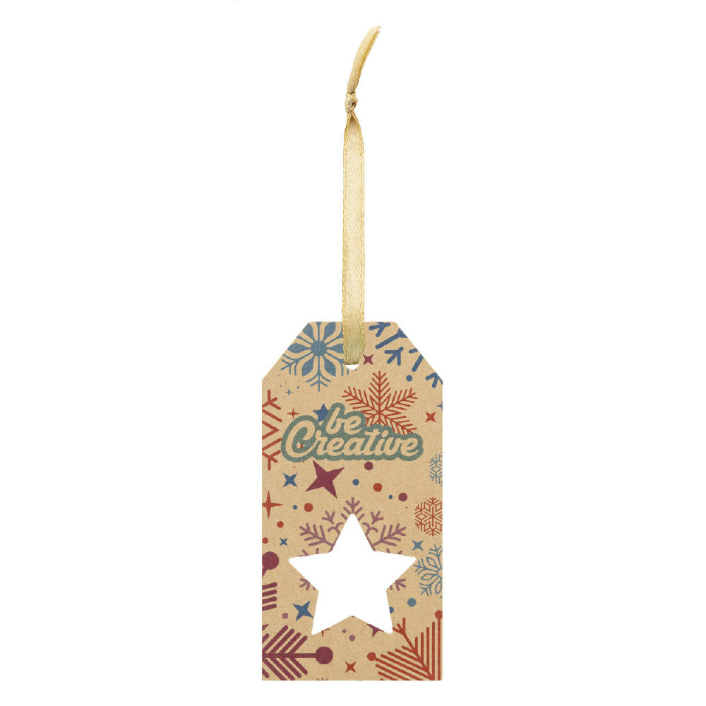 Product image Geschenkanhänger, Stern PrinTag Plus Eco Werbeartikel