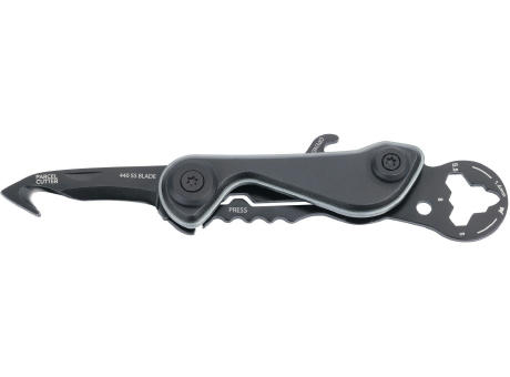 TROIKA Mini-Werkzeug PARCEL CUT & CART Werbeartikel