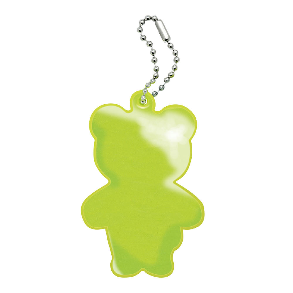 Product image Weich-Reflektor mit Kugelkette, Bär Werbeartikel