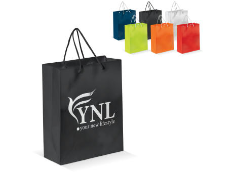 Product image Laminierte Papiertasche, mittel bedrucken