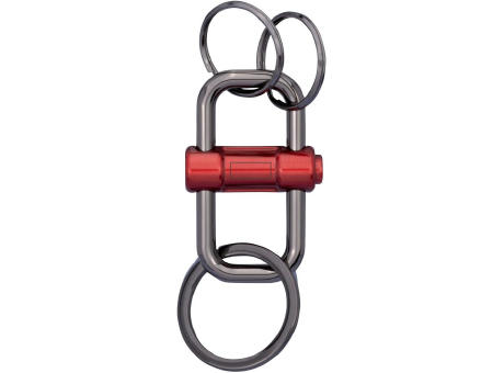 TROIKA Schlüsselanhänger 2-WAY KEY Werbeartikel