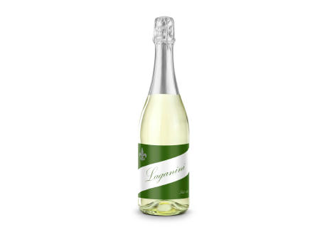 Product image Sekt Cuvée - Flasche klar - Kapselfarbe Gold, 0,75 l Werbeartikel