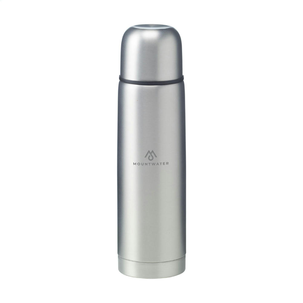 Frosted Bottle RCS Recycled Steel 500 ml Thermoflasche Werbeartikel