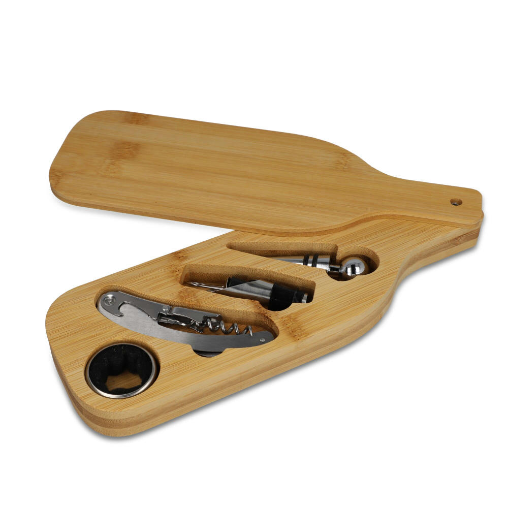 Product image Weinset in Bambuskiste Werbeartikel