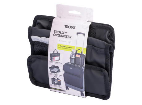TROIKA Trolley Organizer TROIKA BLACK ON TOP bedrucken