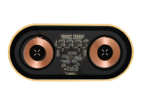 transparenter Wireless-Charger Nocul Werbeartikel