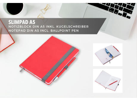 TROIKA Notizblock SLIMPAD A5 Werbeartikel