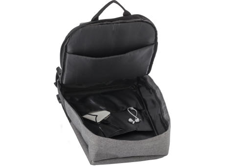 Diebstahlsicherer Rucksack aus PVC Asim bedrucken