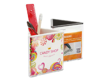 Stifteköcher, doppelwandig bedrucken