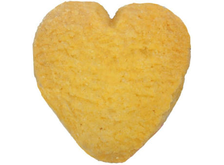 Butterkeks Herzen Flowpack,   1 Stück, Inhalt: Butterkeks Herzen Werbeartikel