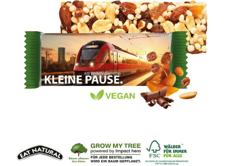 EAT NATURAL VEGAN RIEGEL Werbeartikel