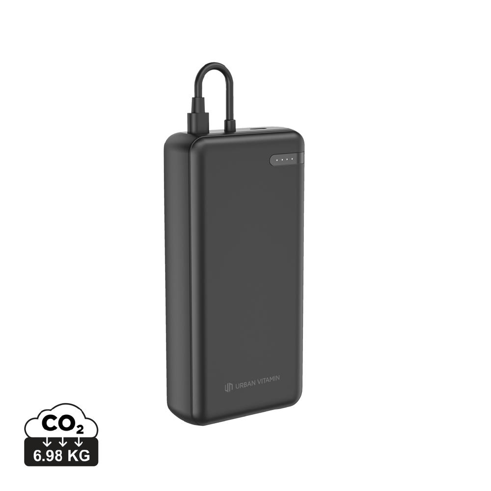Product image Urban Vitamin Menlo Park RCS rPlastik 20000 20W PD Powerbank Werbeartikel