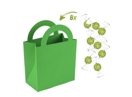 Product image ColorBag Lindt Lindor Pistazie Werbeartikel