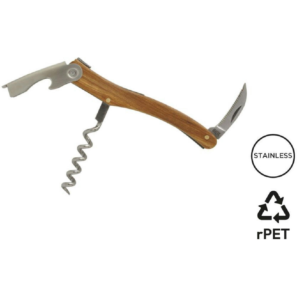 Product image Kellnermesser 'Tradition', Zebranoholz Werbeartikel