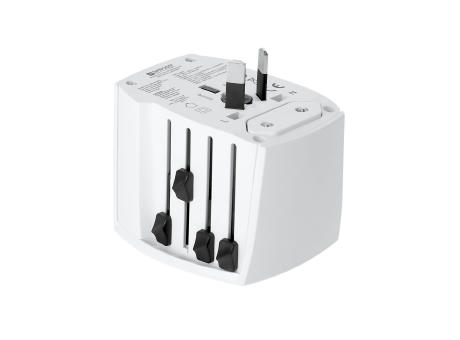 Universal Reise Adapter Skross MUV USB 30W PD Werbeartikel