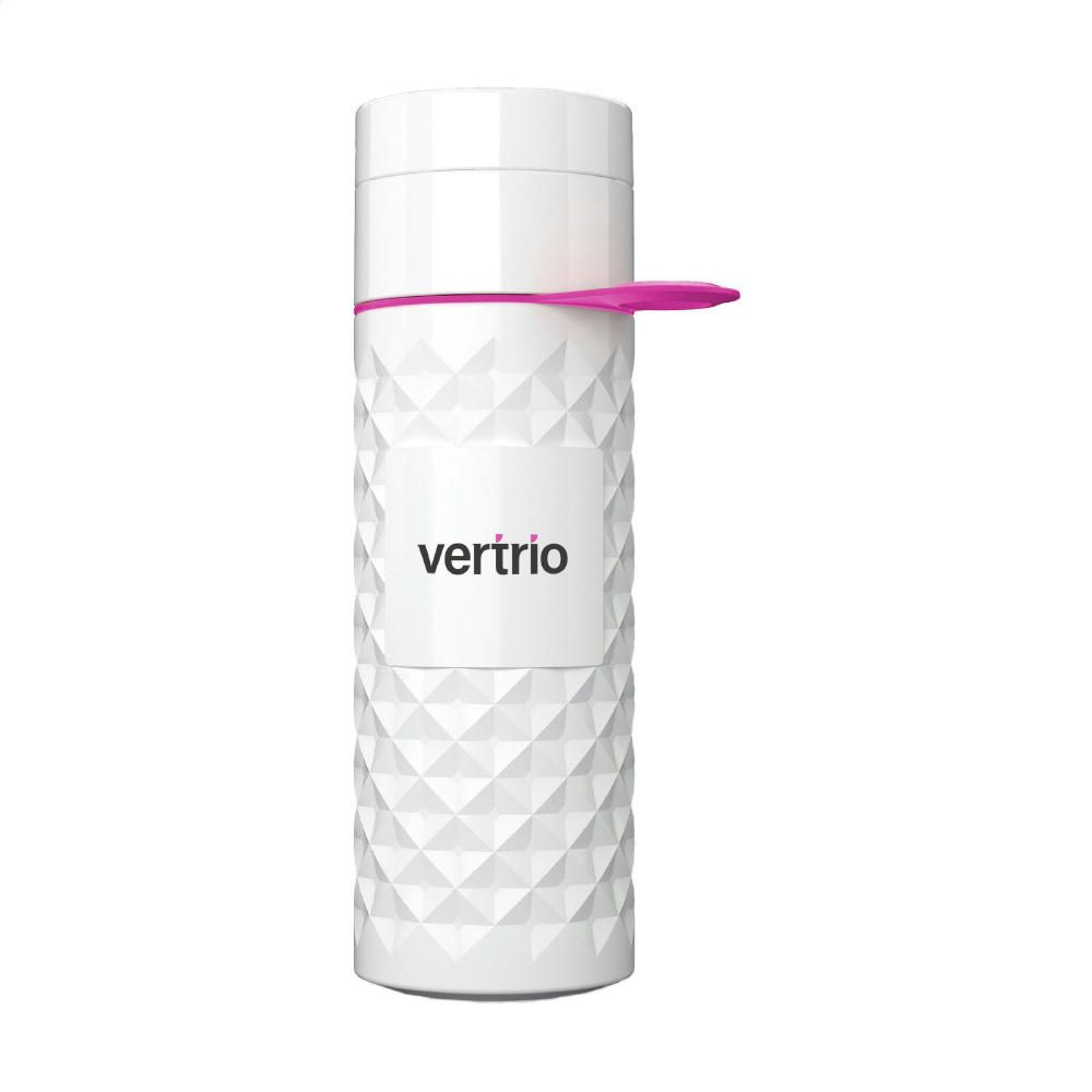 Product image Join The Pipe Nairobi Ring Bottle White 500 ml Flasche Werbeartikel