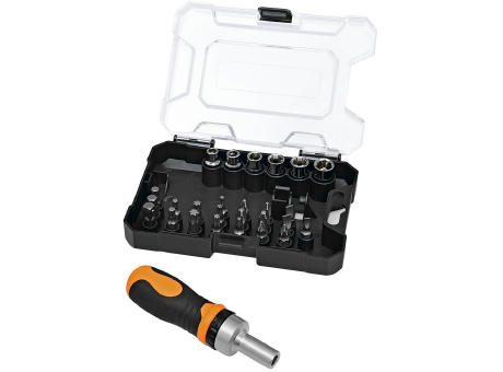 Bit-Set "Forte Pocket Driver 27 HC orange" Werbeartikel