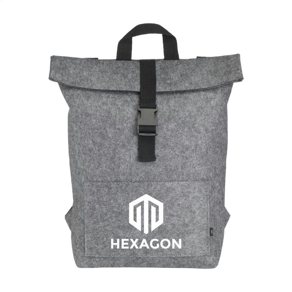 Product image Nolan GRS RPET Felt Rucksack Werbeartikel