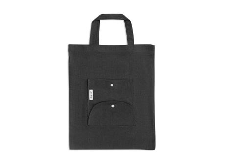 Product image SIENA. Faltbare Tasche aus Baumwolle (50%), receycelte Baumwolle (30%) und Polyester (20% rPET) (140 g/m²) Werbeartikel