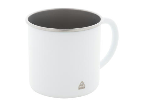 Tasse aus recyceltem Edelstahl Hossa Werbeartikel