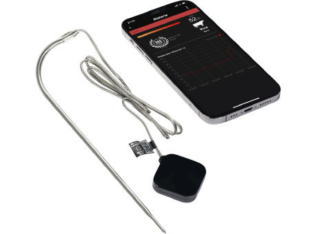 HOT Grillthermometer mit App und Wireless Temperaturfühler Werbeartikel