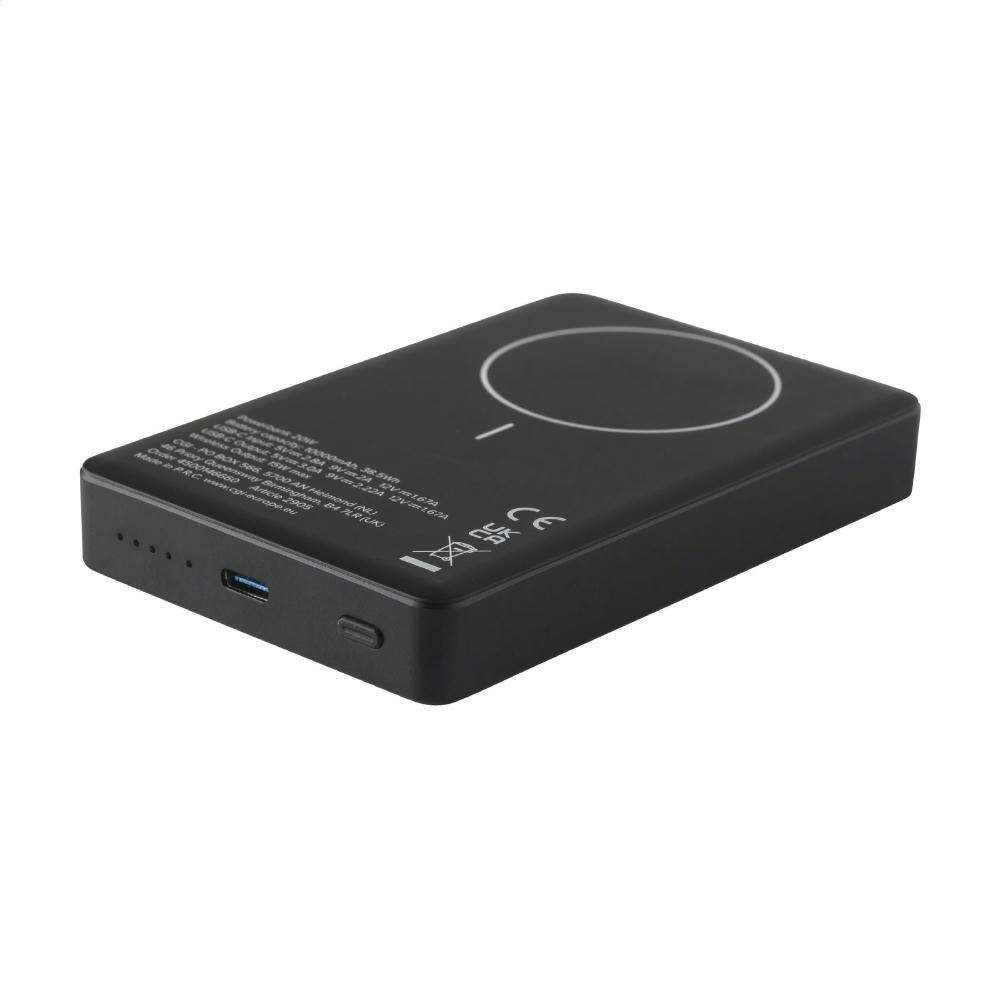 Wireless RCS Recycled Alu Magsafe Powerbank 10000 Werbeartikel