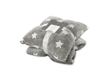 Kissen-Decken-Set Stern Werbeartikel