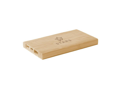 Bamboo 4000 Powerbank externes Ladegerät Werbeartikel
