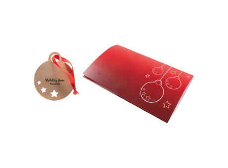 Klappkärtchen Weihnachtskugel bedrucken