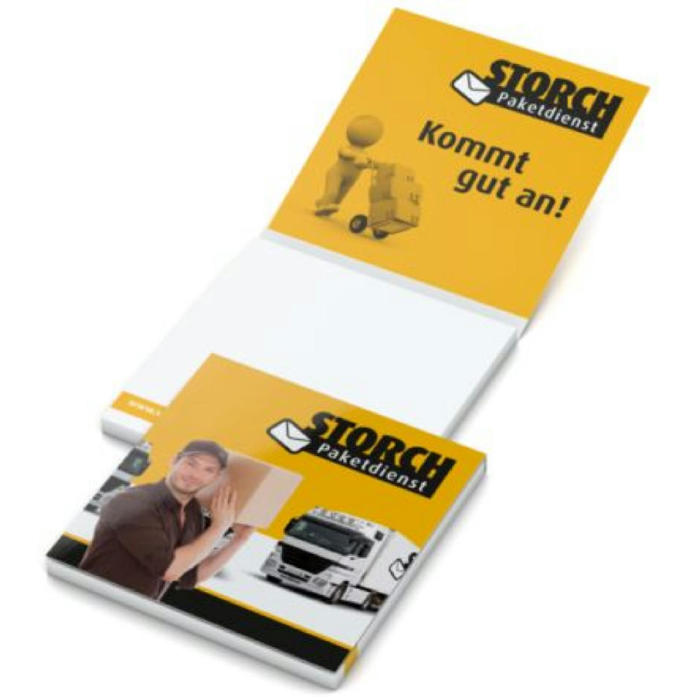 Haftnotiz Cover Karton Bestseller Werbeartikel