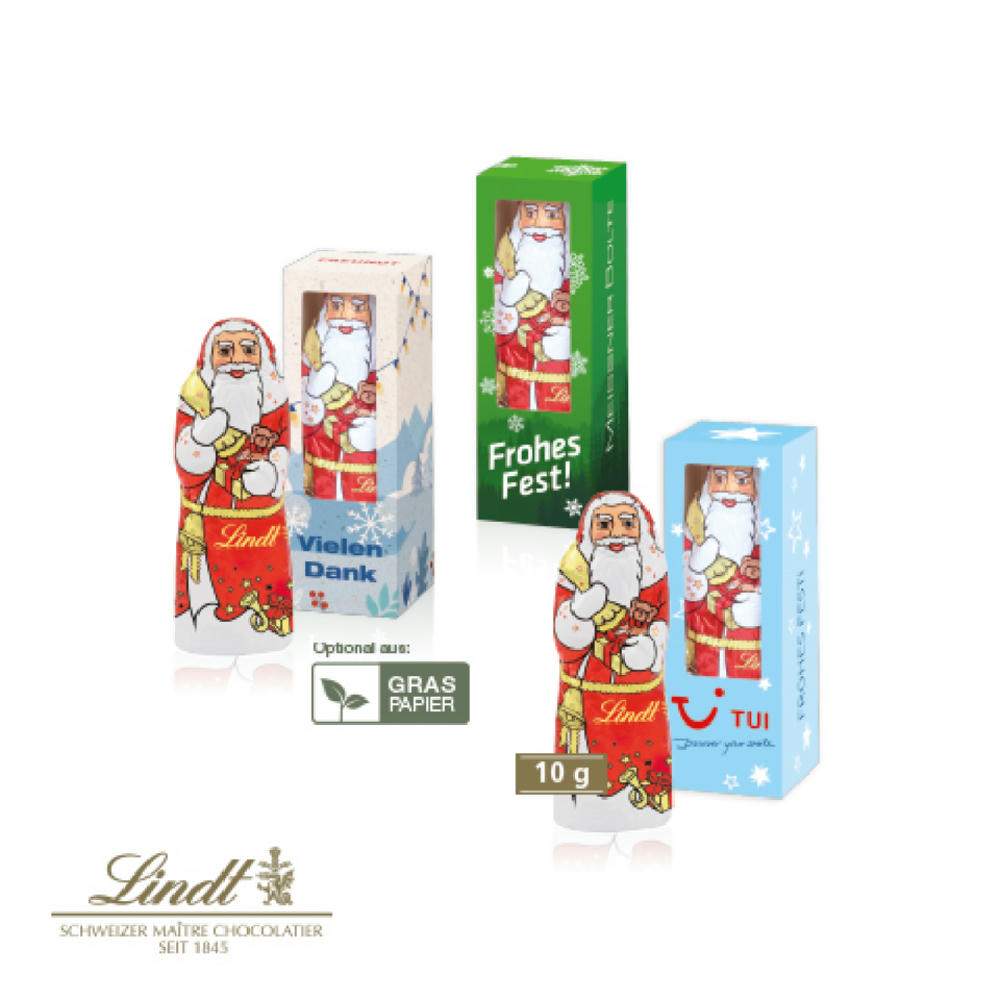 Product image Weihnachtsmann von Lindt, 10 g Werbeartikel