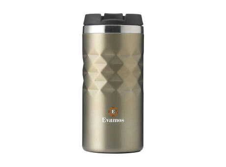 Product image Geometric Mug RCS Recycled Steel 280 ml Thermobecher bedrucken