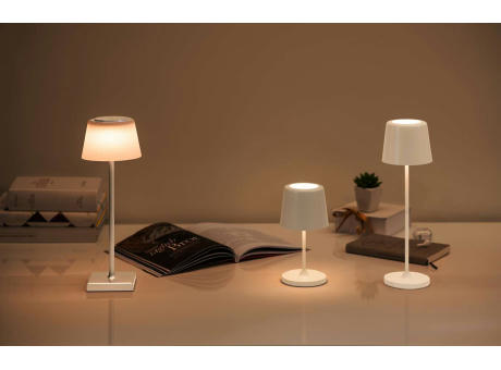 FARO Höhenvariable, dimmbare Tischleuchte mit Akku Werbeartikel