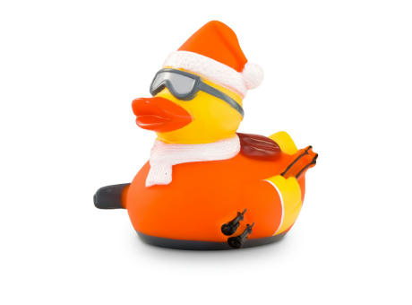 Werbeente Timo Tiefschnee Orange Werbeartikel