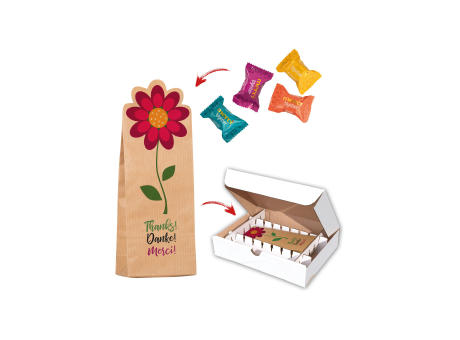 Flower Bag "Danke" mit Versandbox Werbeartikel